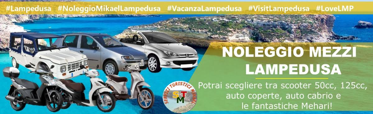 Noleggio auto scooter Lampedusa